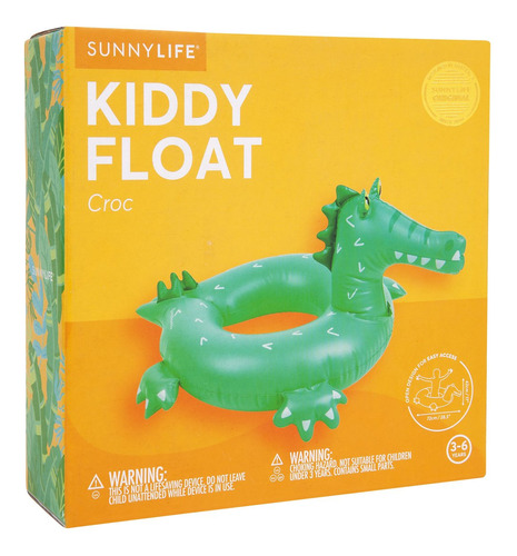 Inflable Para Chicos Cocodrilo Sunnylife 