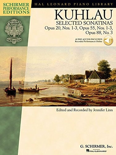 Kuhlau Selected Sonatinas Piano Schirmer Performance Edition