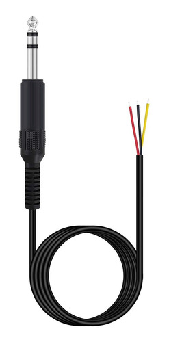 Cable Audio Para Reparacion De Altavoz Microfono 6.35mm