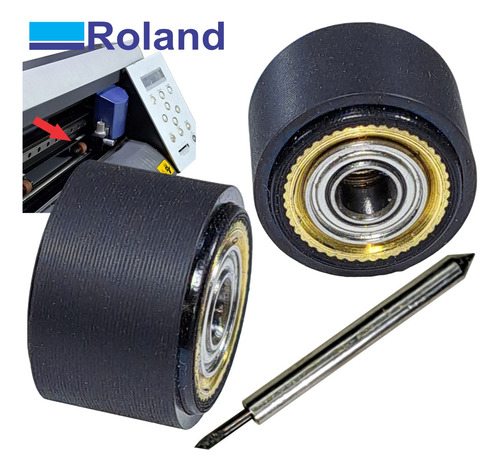 Roland Pinch Roller Plotter Serie De Corte + Navaja Gratis