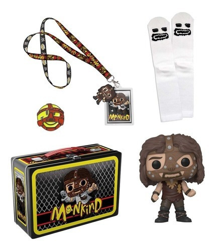 Funko Pop Wwe Mankind Collector's Lunch Box Bundle Gamestop