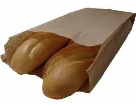 Imagen 3 de 8 de Bolsa Kraft N°6l X 100u. 15x34 Cm / Palermo Factura A