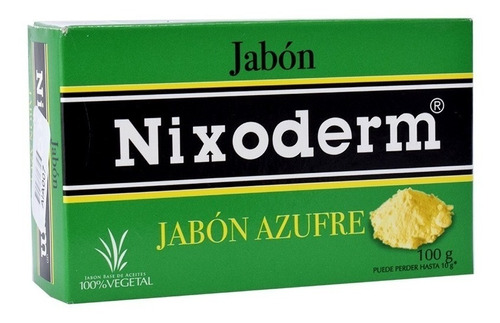 Jabon Nixoderm Azufre 100 Grms