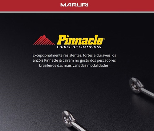 Anzol Sem Fisga Pinnacle Maruseigo Sure Nº 12 - 20 Peças