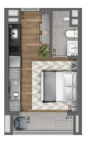 Imagem 25 de 29 de Studio Residencial Para Venda, Jardim Paulistano, São Paulo - St6787. - St6787-inc