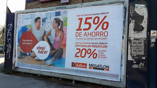 Imagen 1 de 2 de Afiche Via Publica Campaña Politica 95x130 Sin Minimos L169