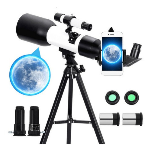 Telescopio Astronómico F300 70m Monocular 150x Refractivo