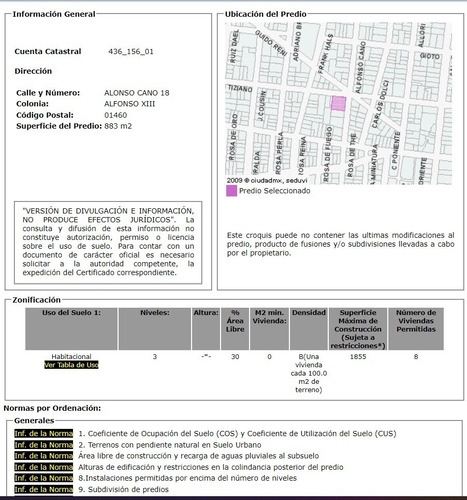 Imagen 8 de 9 de ¡terreno En Venta En Colonia Alfonso Xiii!