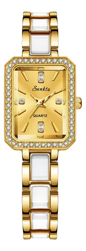 comprar Reloj De Mujer Sunkta Con Collar En Caja De Regalo Elegante