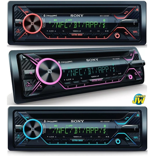 Stereo Sony Mex 820 Bluetooth Potenciado 100x4 Cd Usb Coloca