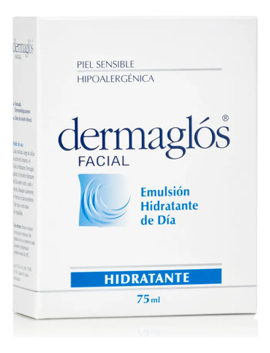Emulsión Hidratante De Día Con Fps 12 Dermaglós X 75 Ml Neutra