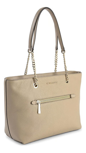 Bolso Michael Kors Tote 100% Original Mkbol00005 Beige Oro Beige