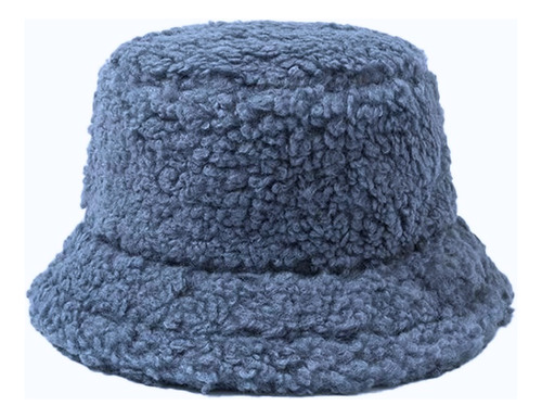 Gorro Bucket Corderito Invierno Talle Unico Ajustable