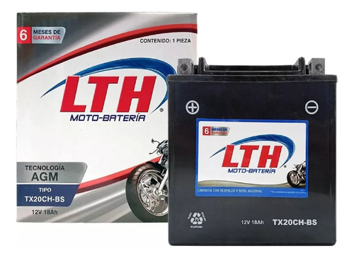 X3 Moto Bateria Lth Tx20ch-bs