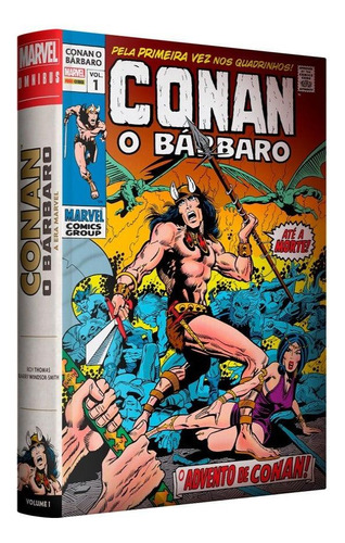 Conan O Bárbaro A Era Marvel Vol 1: Conan O Bárbaro A Era Marvel Vol 1, De Thomas, Roy. Editora Panini, Capa Mole Em Português