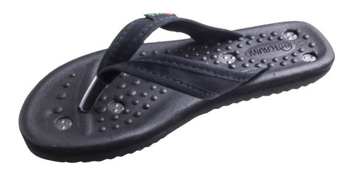 Chinelo Rasteirinha Magnético Kelly Terumi Preta 39