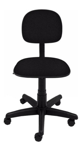 Imagem 1 de 2 de Cadeira de escritório Ecoflex 204-GIR-C ergonômica  preta