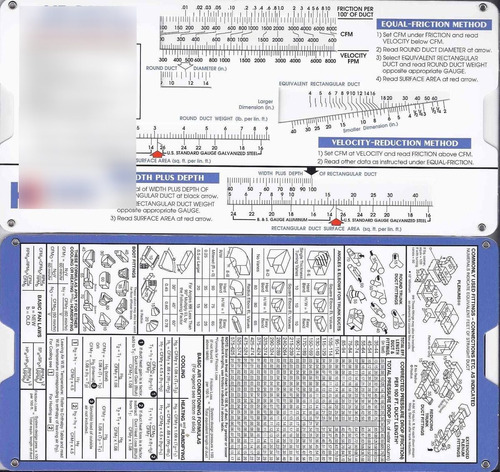 Calculadora Tamaño Conducto Aire