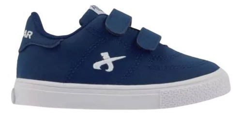 Zapatilla Jaguar Skate Velcro Azul Kids Niños 0520