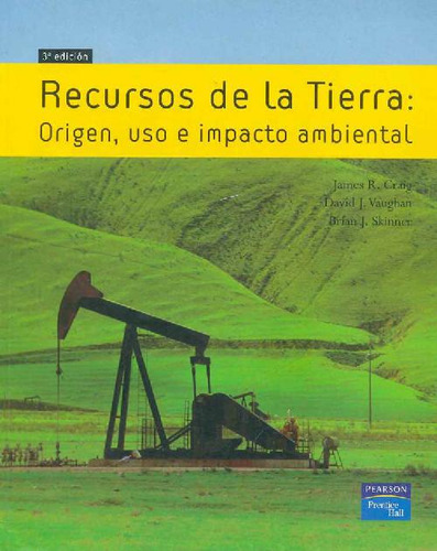 Libro Recursos De La Tierra De James R Craig David J Vaughan