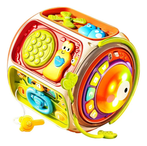 Cubo Interactivo 9 En 1 Aprendizaje Para Bebe Multifuncional