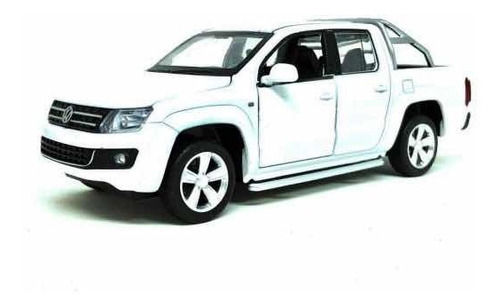 Miniatura Amarok Volkswagen Califórnia Action Cor Branco