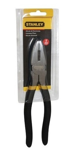 Alicate Stanley Para Electricista 84 023- De 8 Pulgadas