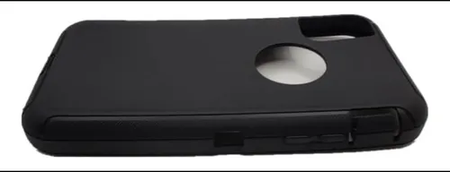Funda Exterior Tpe Compatible Otterbox Defender iPhone XR Negro.