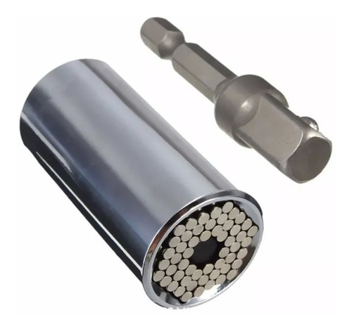 Dado Universal De 7 - 19 Mm + Adaptador Para Taladro Toolmak