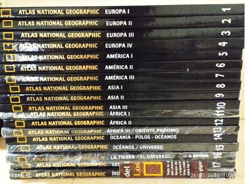 Atlas National Geographic 18 Tomos 