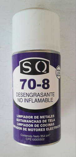 Desengrasante No Inflamable Sq .contenido 354 Cm3