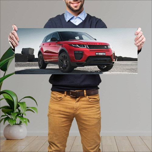 Cuadro 30x80cm Auto 2015 Range Rover Evoque Hse 283