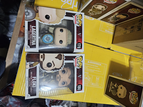 Vikings Funko Pop Set (Usado)
