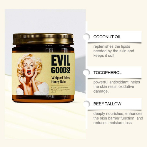 Crema De Cebo De Res Con Balsamo De Miel 100ml, Crema