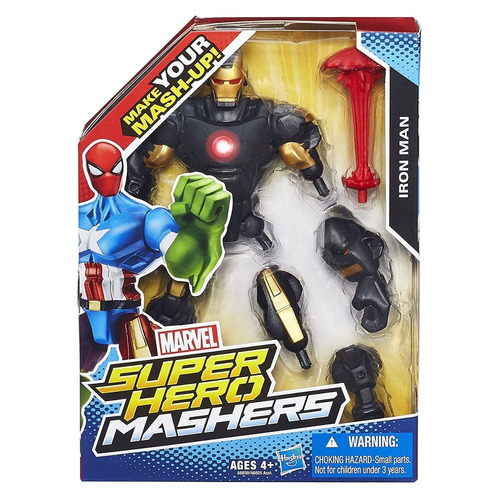 Iron Man Super Hero Mashers Marvel Niños Hasbro