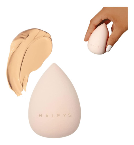 Haleys Remix - Esponja De Maquillaje Vegana, Sin Crueldad, A