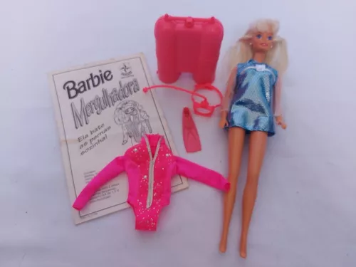 Roupas Boneca Barbie Antiga Anos 90 Combo 2 Roupas+2 Sapatos