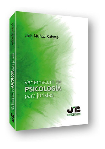 Libro Vademecum De Psicologã­a Para Juristas - Muã±oz Sab...