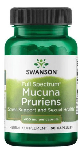 Mucuna Pruriens Full Spectrum 60 - Unidad a $50200