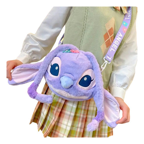 Bolso De La Novia De Sticth  Maleta Peluche Para Niña 