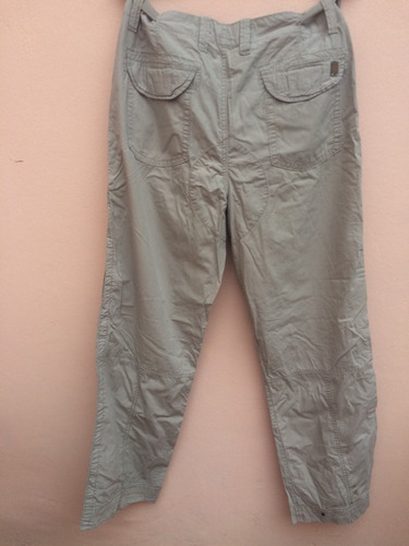 Pantalon Cargo Stone Hombre Marron Talle 36 O 46