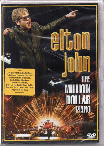 Dvd Elton John The Million Dollar Piano Lacrado