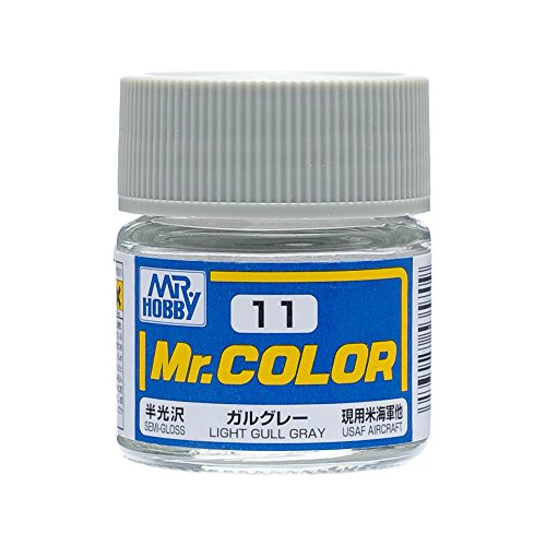 C11 Gris Gaviota Claro Semibrillante 10 Ml, Gsi Mr. Color