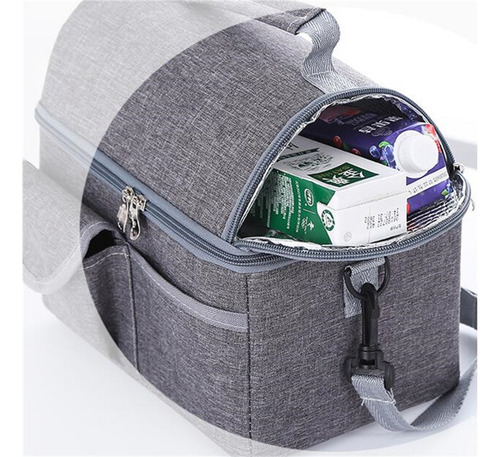 Bolsa De Almuerzo Portátil Con Aislamiento For Mujeres Y Ni