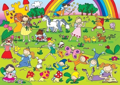 Imagen 2 de 3 de Puzzle Rompecabezas Infantil Haditas 28 Piezas - Playking