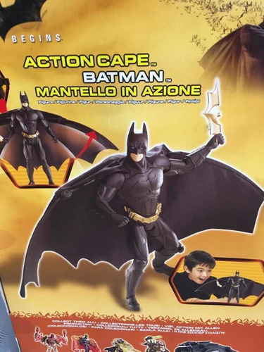Batman - Action Cape Batman - Mattel - Impecable En Caja -