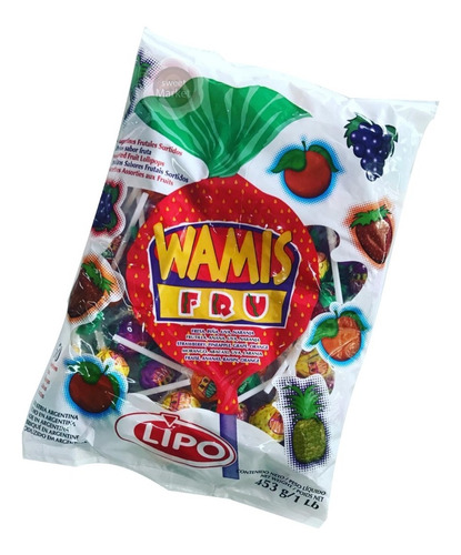 Chupetin Frutal Wamis X 50 Unidades - Sweet Market