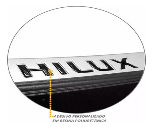 Overbumper Hilux 2012 2013 2014 2015 Modelo Boca De Palhaço