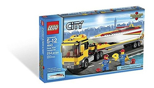 Lego 4643 City - Transportista De Barco Eléctrico