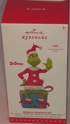 Adorno Del Grinch Hallmark 2015.